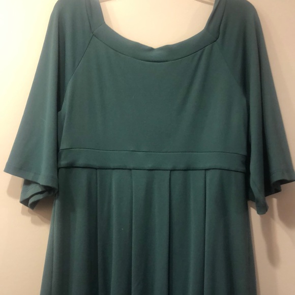 Susana Monaco empire waisted teal dress SZ Medium - Picture 7 of 9